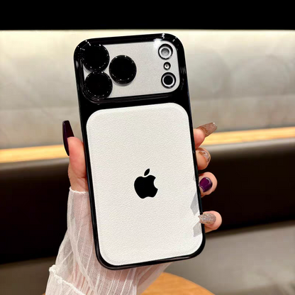 Luxury Patchwork Leather iPhone Case