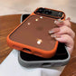 New Luxury Minimalist Transparent Full-Coverage Shockproof iPhone Case