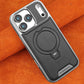Premium Magnetic Stand Business-Style Leather Phone Case