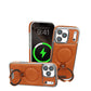 Premium Magnetic Stand Business-Style Leather Phone Case
