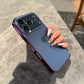 New Large Window Magnetic iPhone 17 Pro Max Case Minimalist Matte Finish Premium Shock-Resistant Phone Case