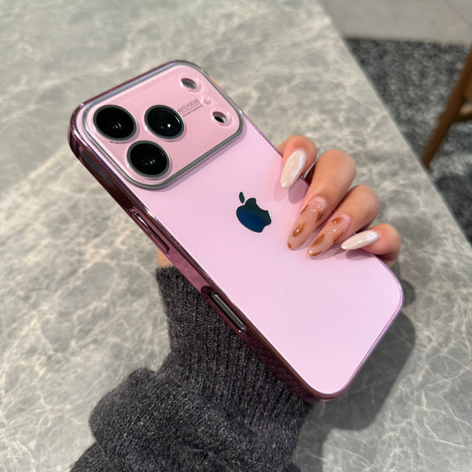 New Large Window Magnetic iPhone 17 Pro Max Case Minimalist Matte Finish Premium Shock-Resistant Phone Case