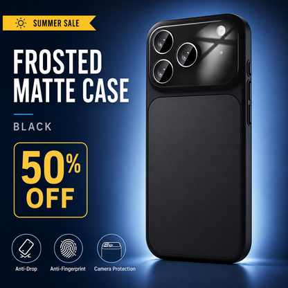 🏆 Fall Sale 2026 – 50% OFF🌷2026 NEW Full-Coverage Frosted Anti-Drop iPhone Case