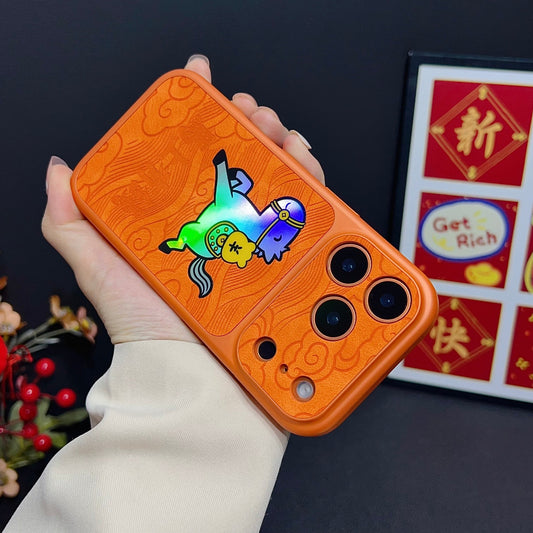 2026 New Custom Laser-Etched Pony Phone Case