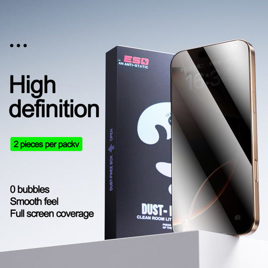 Ultra-Clear Anti-Peep Screen Protector（2 pcs）