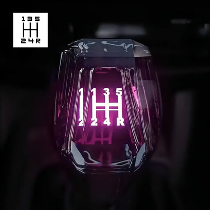 Universal LED Crystal Gear Shift Knob