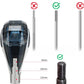 Universal LED Crystal Gear Shift Knob