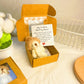 ✨Helande docka present✨Handgjord mini plysch teddybjörn