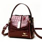 🔥Hot Sale 50%OFF🔥Glossy Crocodile Pattern Women's Handbag