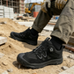 Men's Steel Toe Safety Shoes with Rotary Lacing System