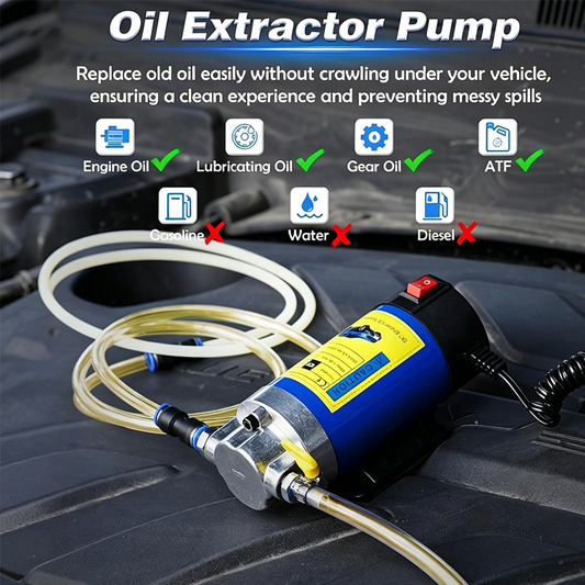 🛢️ Make Your Next Oil Change Faster & Easier! 🔧 Portable Engine Oil Transfer Pump