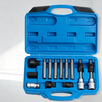 13-Piece Alternator Pulley Removal Tool Set