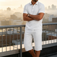 🎉 2026 Sale — Over 15,000 Sold!☀️Men's Summer Shirt & Crop Pants Set – Breathable, Relaxed Fit 🌴