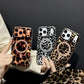 Magnetic Leopard Print Phone Case